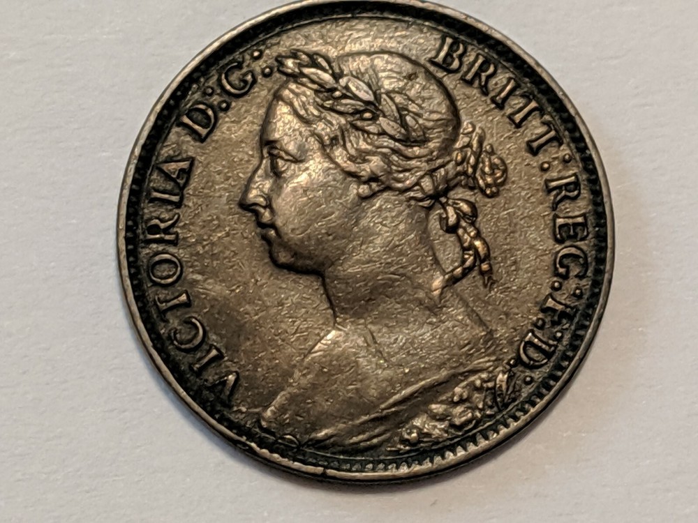1886 GREAT BRITAIN FARTHING