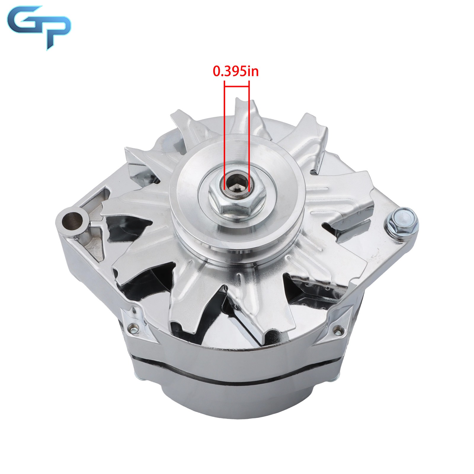 Alternator Power Steering Long Water Pump w/ Pulley & Bracket Kit SBC For Chevy