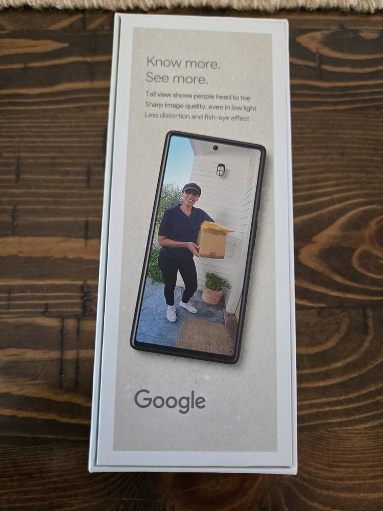 Google Nest Doorbell, Wired - Ash