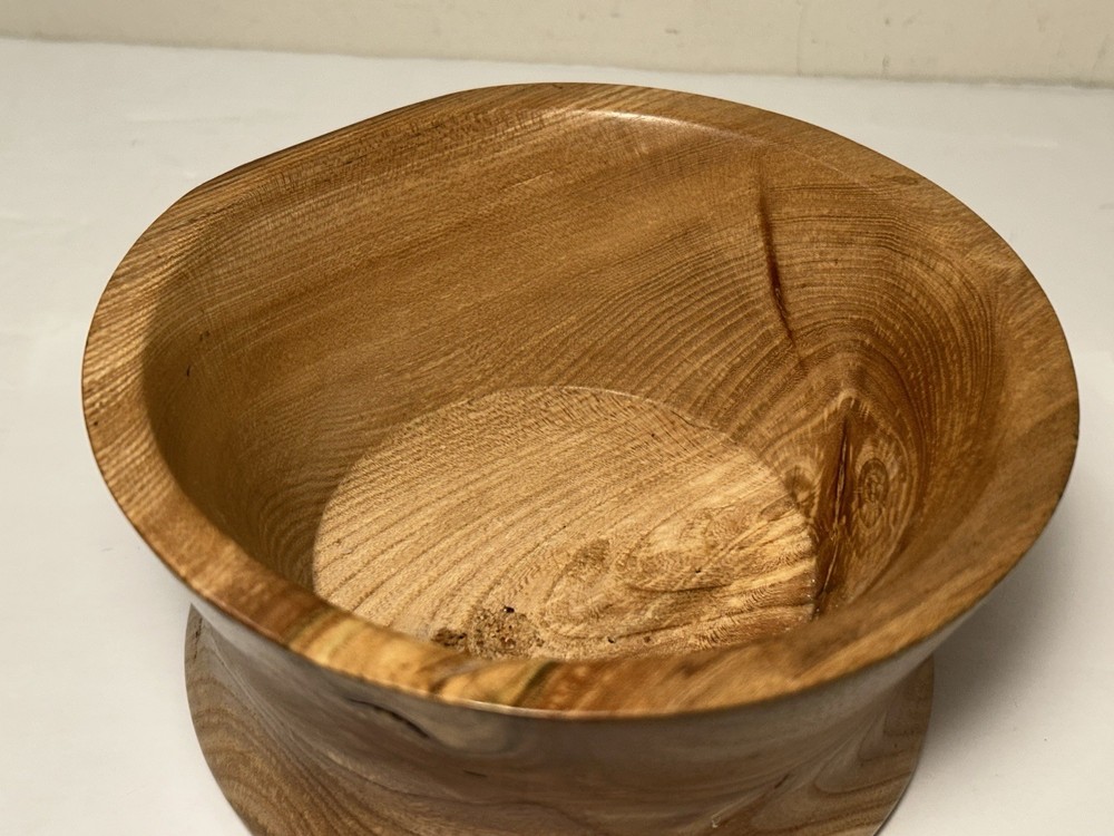 Turned Wood Bowl 6.5”