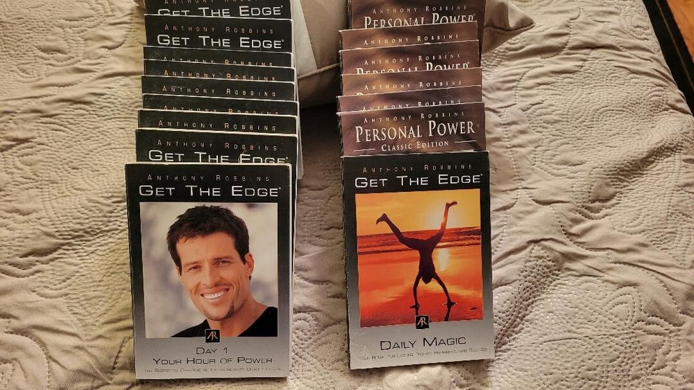 ANTHONY ROBBINS TWO SETS "GET THE EDGE"