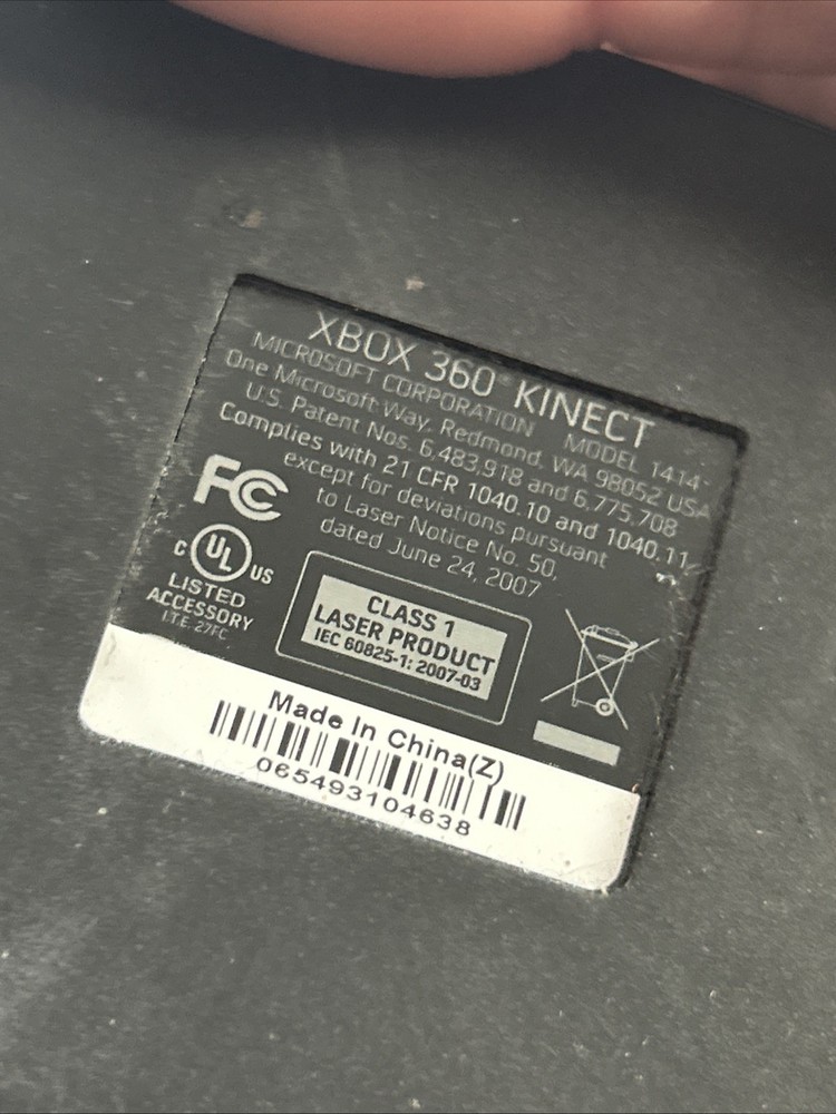 Microsoft Kinect Sensor for XBox 360