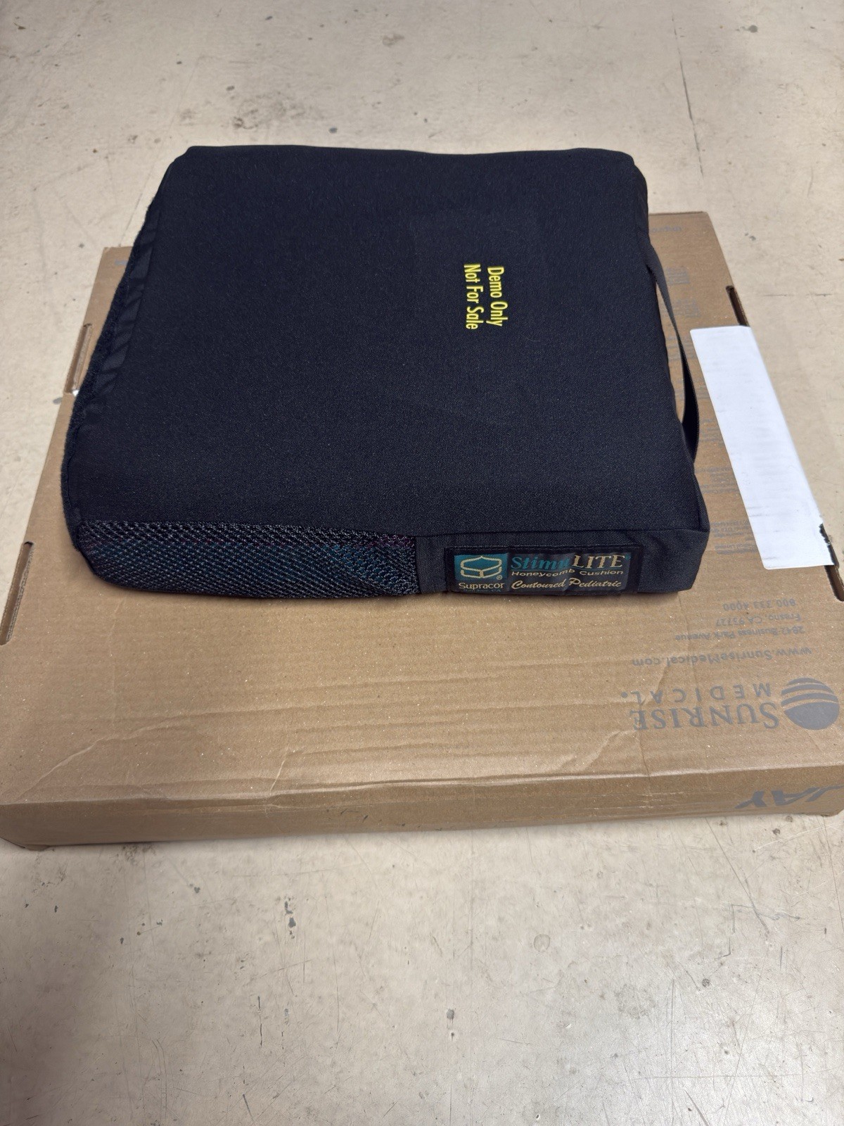 Supracor Stimulite  Honeycomb Wheelchair Cushion 14x14 Contour  Demo Item