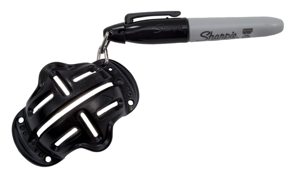 Line M Up Pro Precision Golf Ball Alignment & Identification Tool Sharpie & Mini