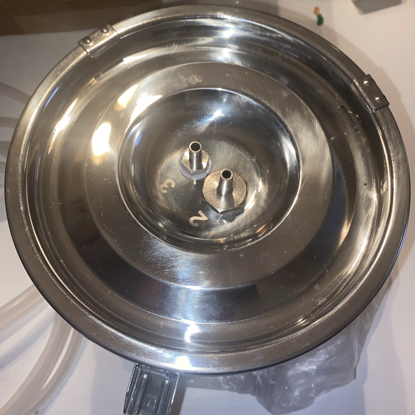 3L Electric Sheep Goat Milking Machine Dual Head Pulsation Bucket Tubes Parts Z