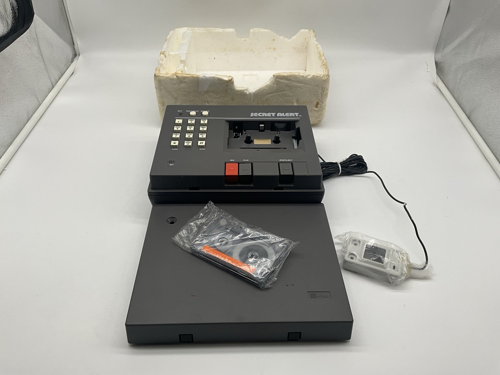 Secret Alert 1926 Emergency Alert System With Panic Button BY TCC Vintage 1984