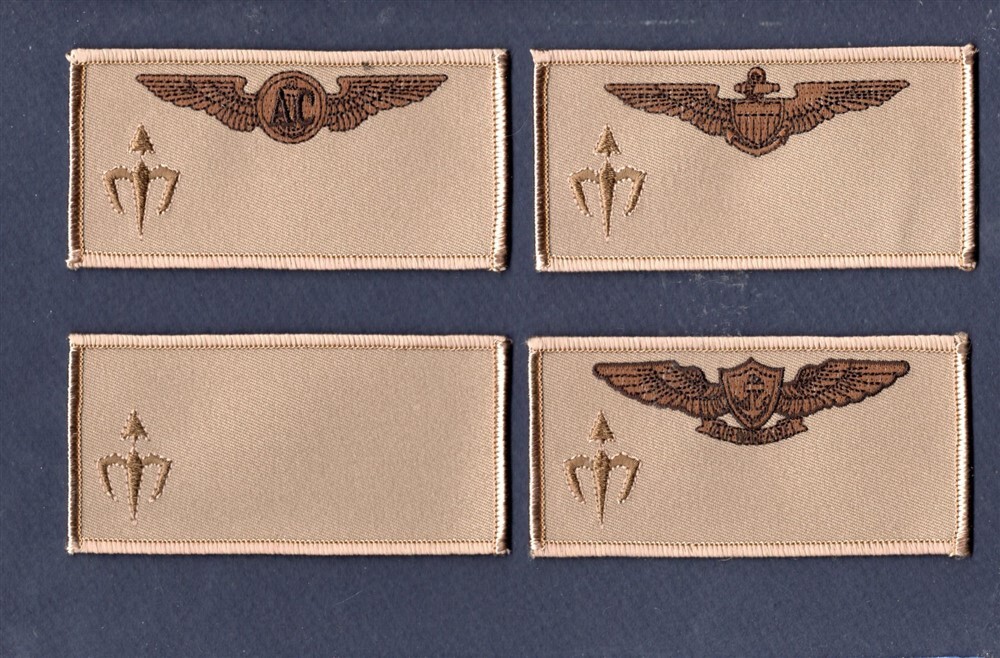 VRC-30 PROVIDERS DET 3 US NAVY C-2 Greyhound COD Squadron Name Tag Patch Set