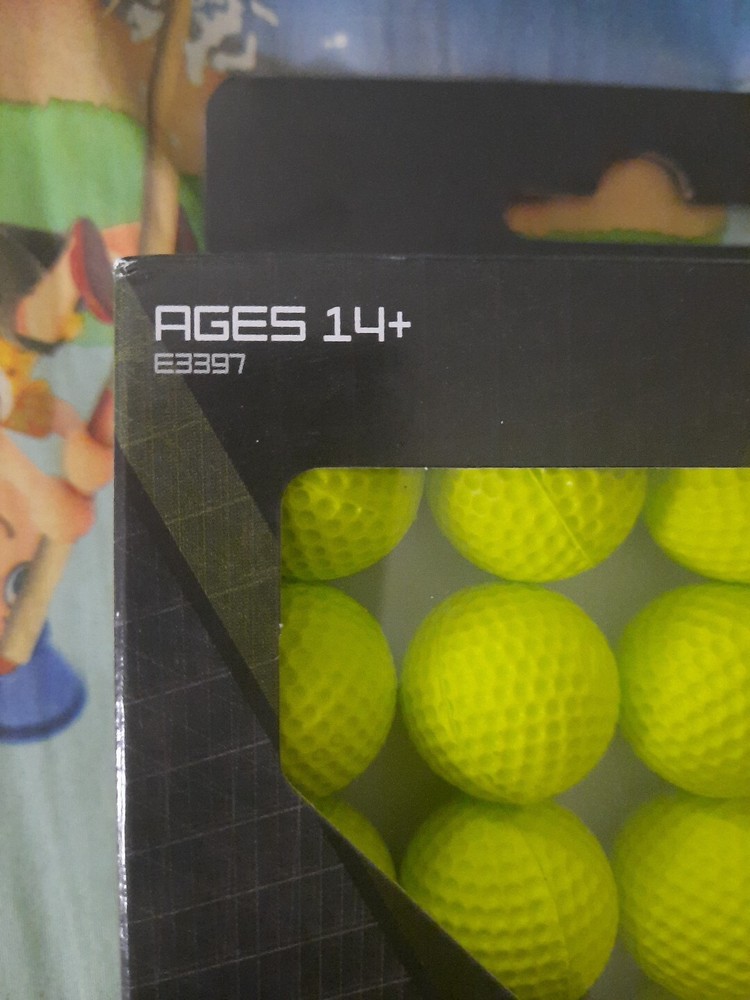 Yellow 30 Count NERF E3397 Rival Refill Ball Yellow