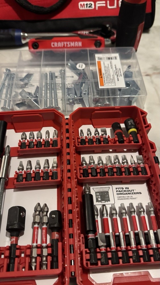 Milwaukee M12 Fuel Combo Bundle - Bit Set, Craftsman & Hand tools