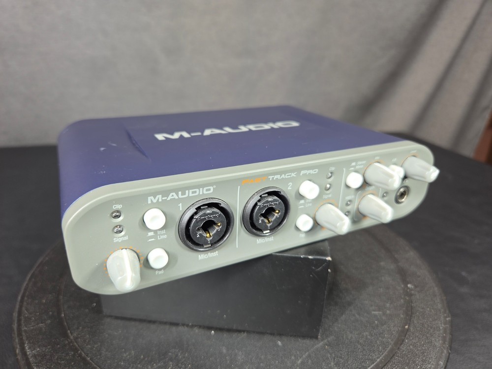 M-Audio Fast Track Pro Digital Recording Interface - No Power Adapter FAST SHIP!