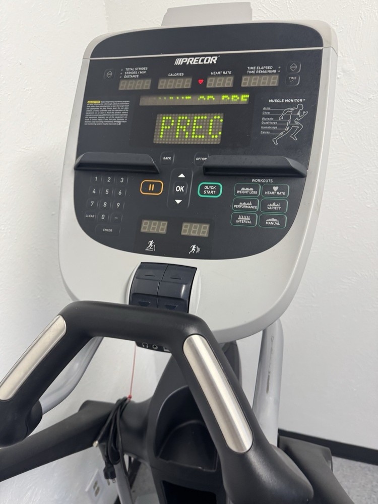 Precor EFX 885 Version 2 Elliptical w/ P30 Console - Cleaned & Serviced