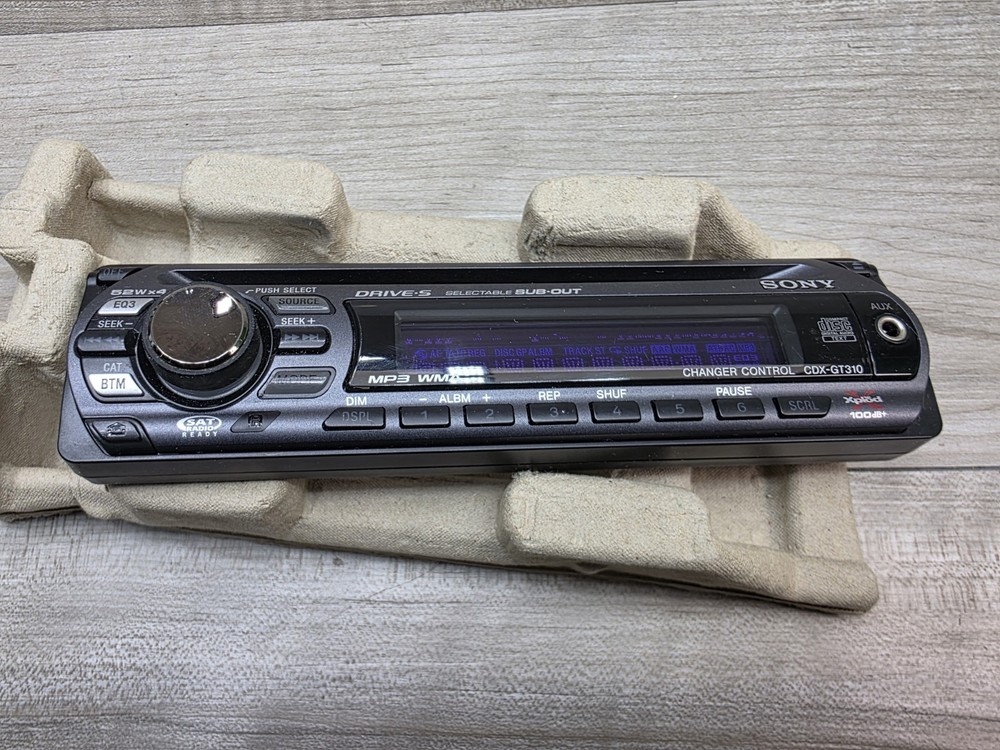 Sony CDX-GT310 Replacement FACEPLATE