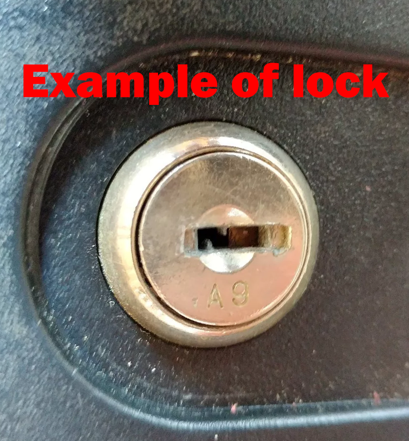 Cash Drawer Key Cut to Code A1 - A10 Oracle MICROS NCR Verifone Ruby Aloha