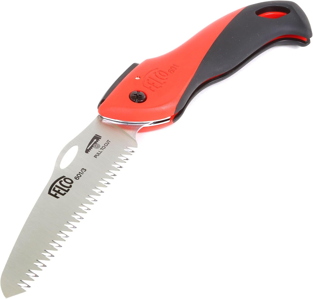 601 Folding Pruning Saw – Compact Pull-Stroke Saw for Gardening & Vineyard Use |