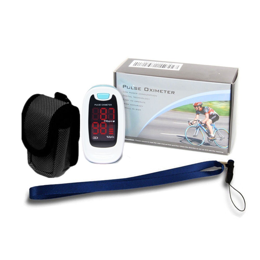 US seller Finger Pulse Oximeter Blood Oxygen Sensor O2 SpO2 Monitor Heart Rate