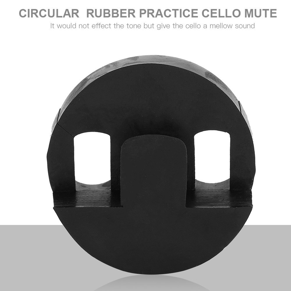 High Quality Rubber Cello Practice Mute For Musical Instruments Accessory B JBEU