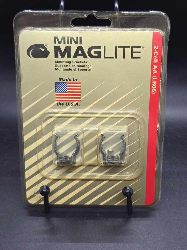 Maglite AM2A496 Universal Flashlight Mounting Brackets for AA-Cell Flashlights