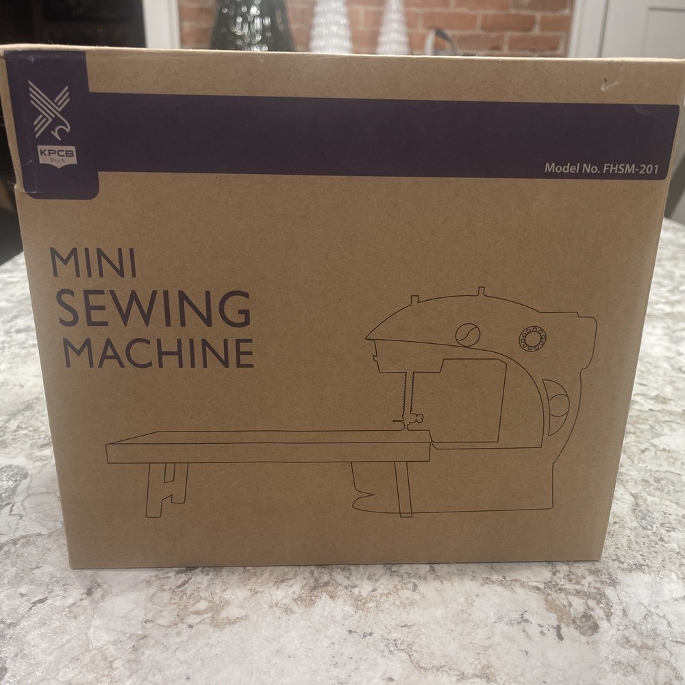 KPCB Mini Sewing Machine with Extension Table