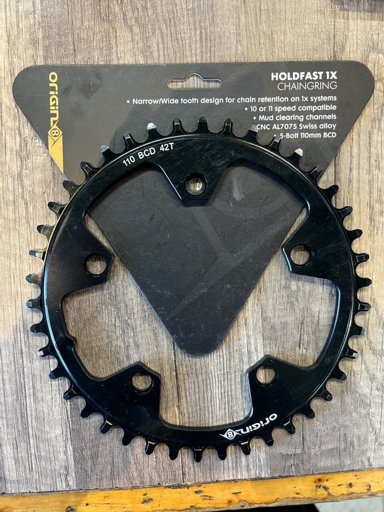 Origin8 Holdfast 1x Chainring 110 BCD, 42T