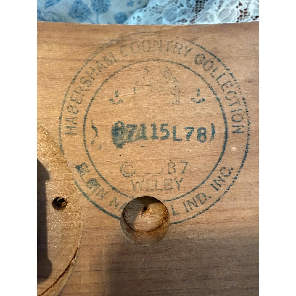 Vintage Habersham Elgin clock