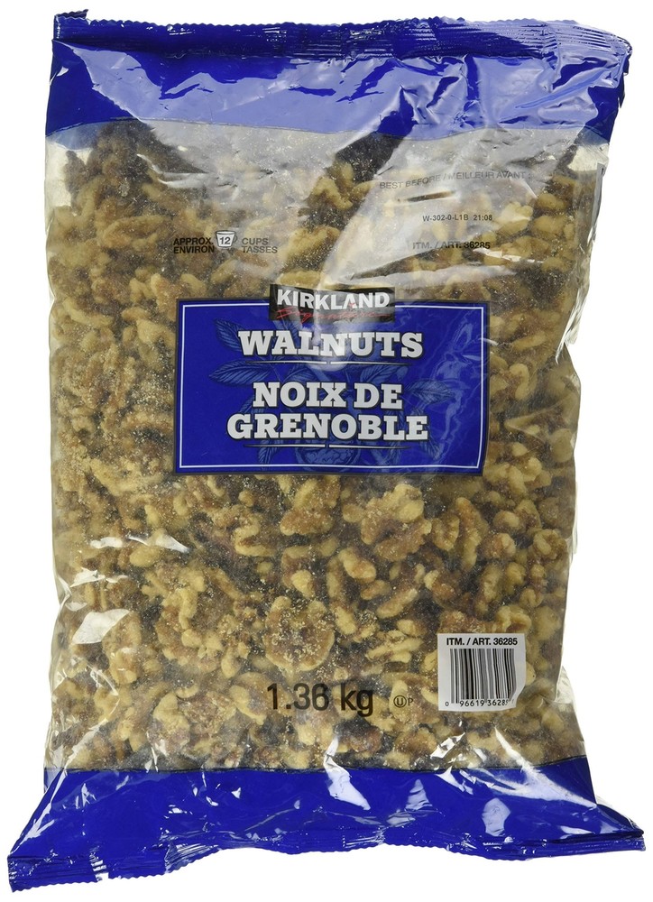Kirkland Signature Walnuts, 3 Pounds (2 Pack)