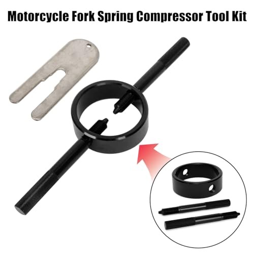 Motorcycle Fork Service Tool Kit - Fork Spring Compressor, Oil Level and