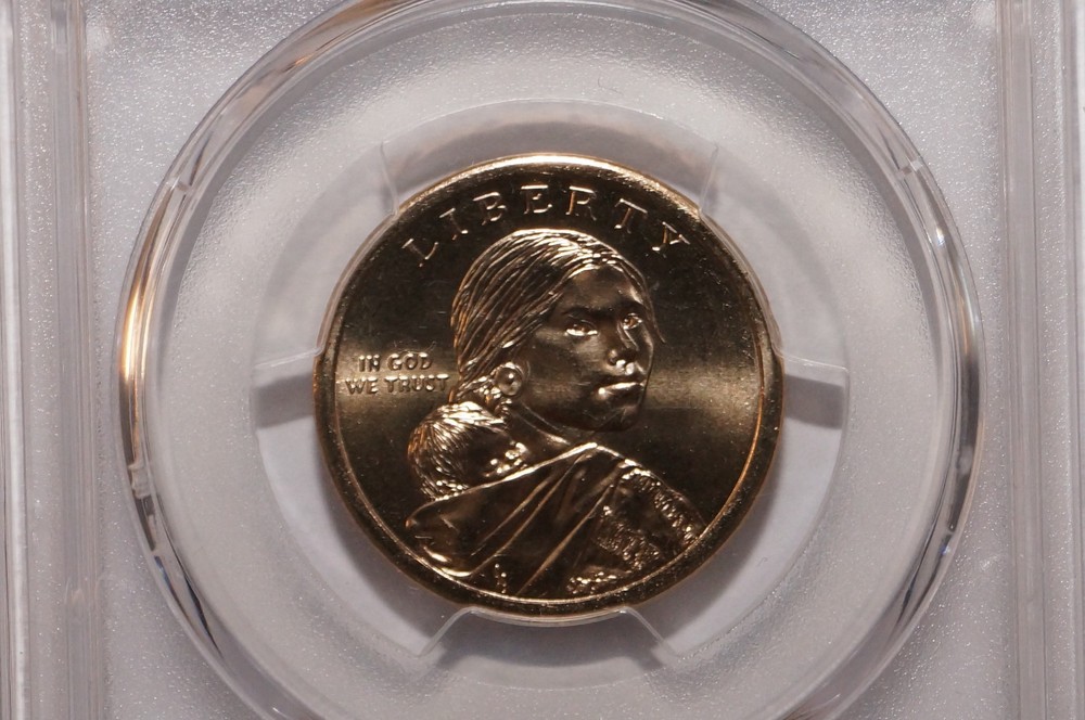 2020-P NATIVE AMERICAN DOLLAR POSITION A GRADED PCGS MS67