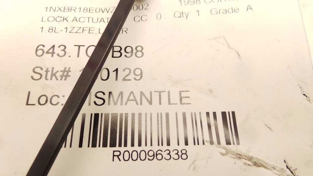 COROLLA 1998 1999 Lock Actuator