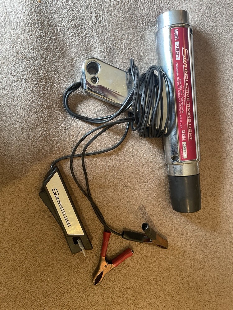 Vintage Sun Inductive Timing Light Model 7501