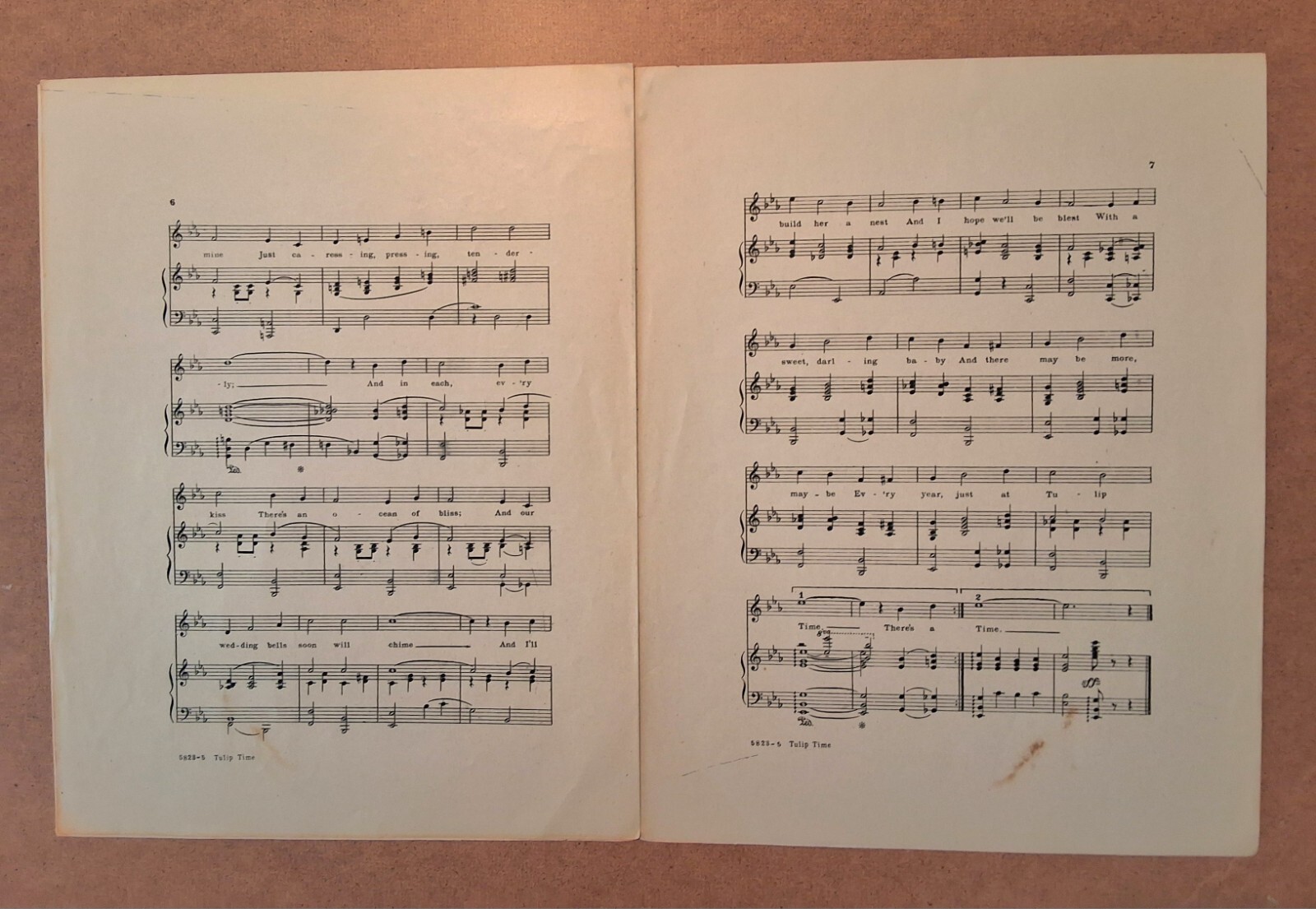 1919 Ziegfield Follies Antique Music Sheet Song Booklet New Amsterdam Theatre NY