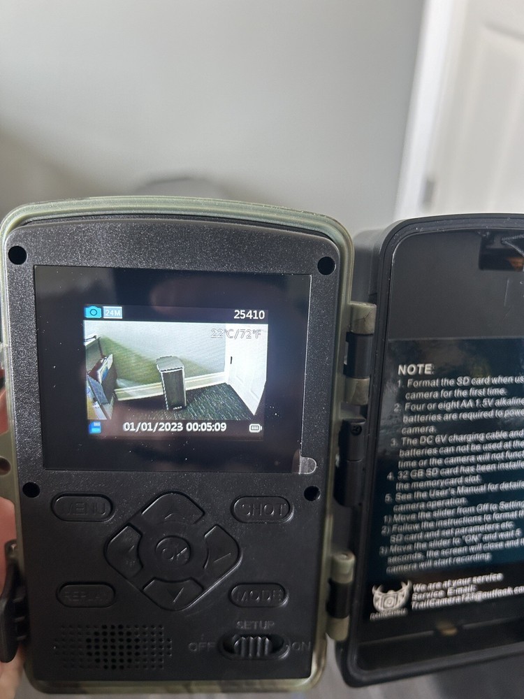 4K 48MP WiFi & Bluetooth Trail Camera with Night Vision ☆SEE DESCRIPTION☆