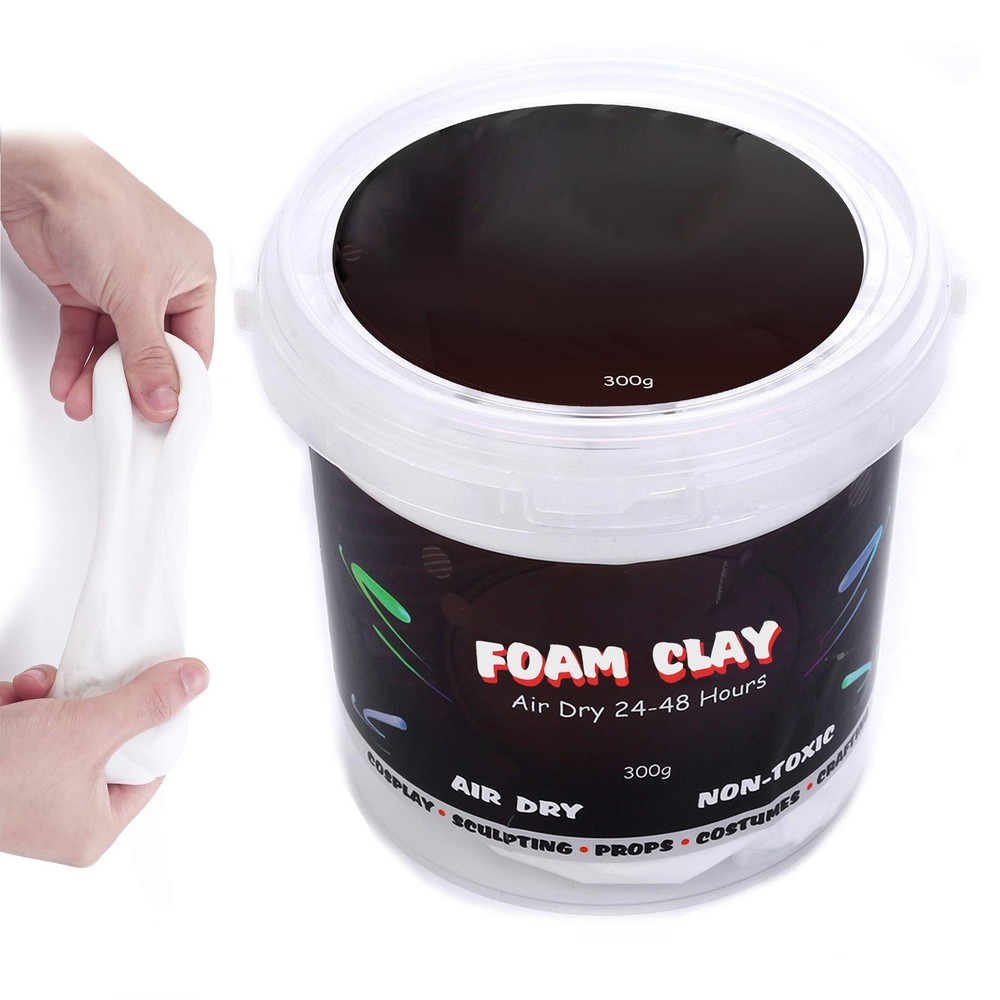 White Cosplay Clay, High Density, Rotary Tool Compatible