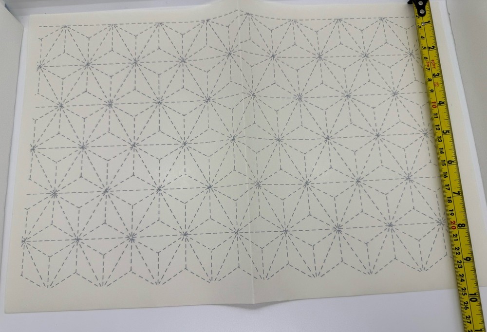 Sashiko Pattern Transfer Paper 6 pieces Japan
