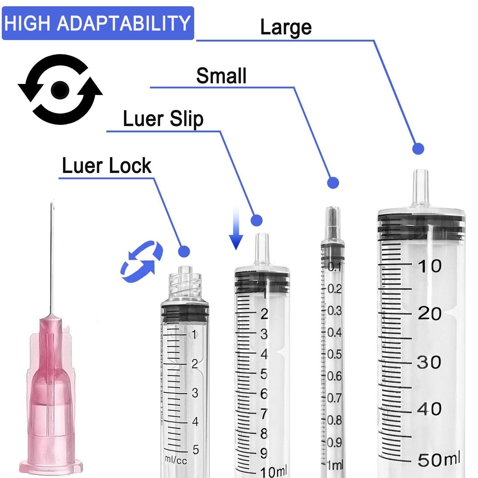 100PCS 29Ga 1/2 inch(13mm) Needle Lab Accessories, Refilling 29G inch