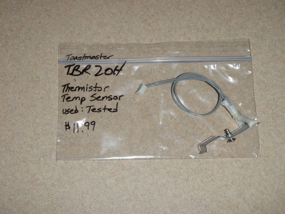 Toastmaster Bread Maker Machine Thermistor Temp Sensor Model TBR20H