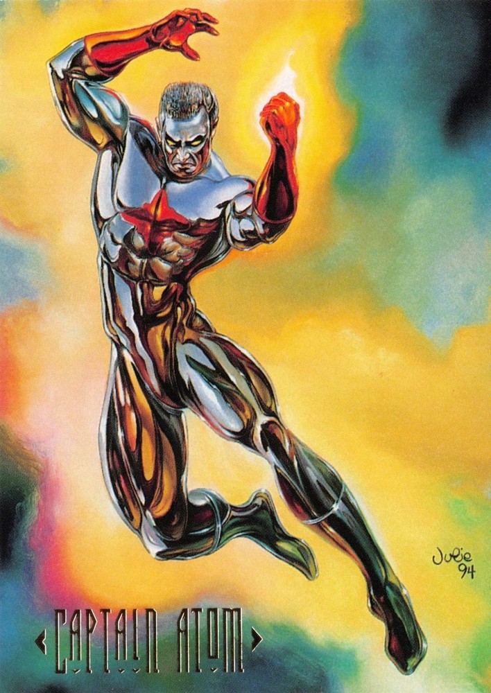 CAPTAIN ATOM / DC Comics Master Series (1994) BASE Trading Card #20