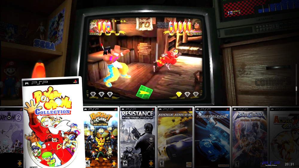 Retro-games system