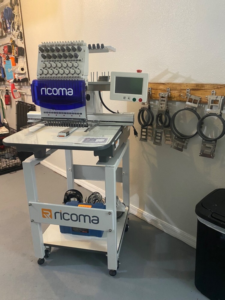 ricoma embroidery machine 1501TC-7s
