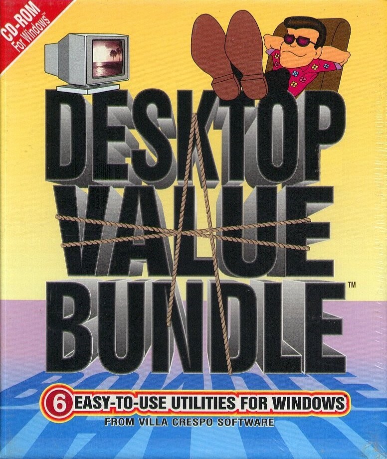 Desktop Value Bundle (PC-CD-ROM, 1994) for Windows - NEW CD in SLEEVE
