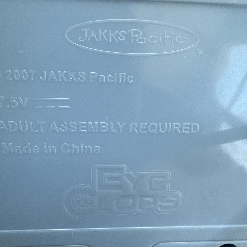 Jakks Pacific EyeClops Bionic Eye Plug & Play Microscope/Magnifier Tested WORKS!