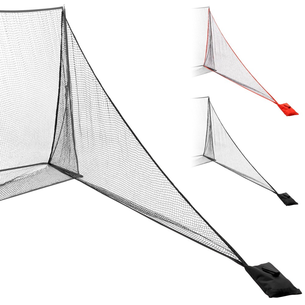 Shank Net Attachment for Golf Hitting Nets  Black