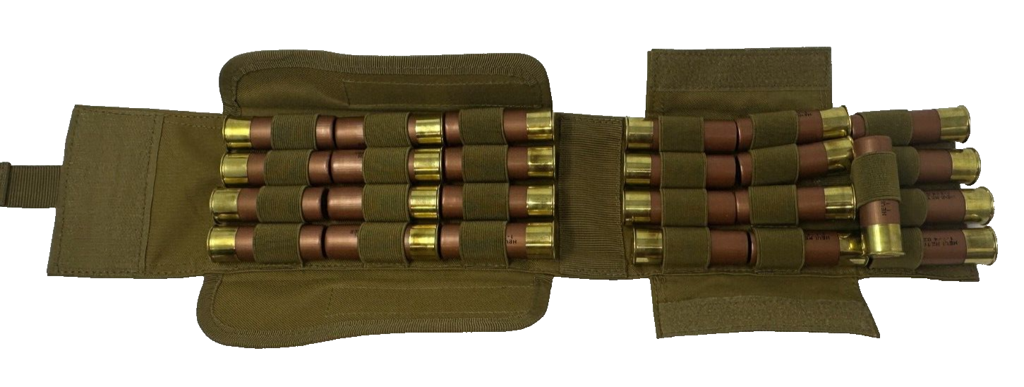 Molle Shotgun Shell Ammo Holder 25 Rounds 12 Gauge Pouch PLEASE READ DESCRIPTION