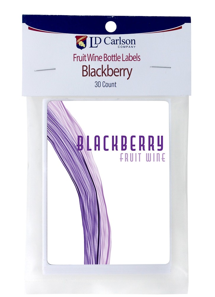 Blackberry Fruit Wine Labels