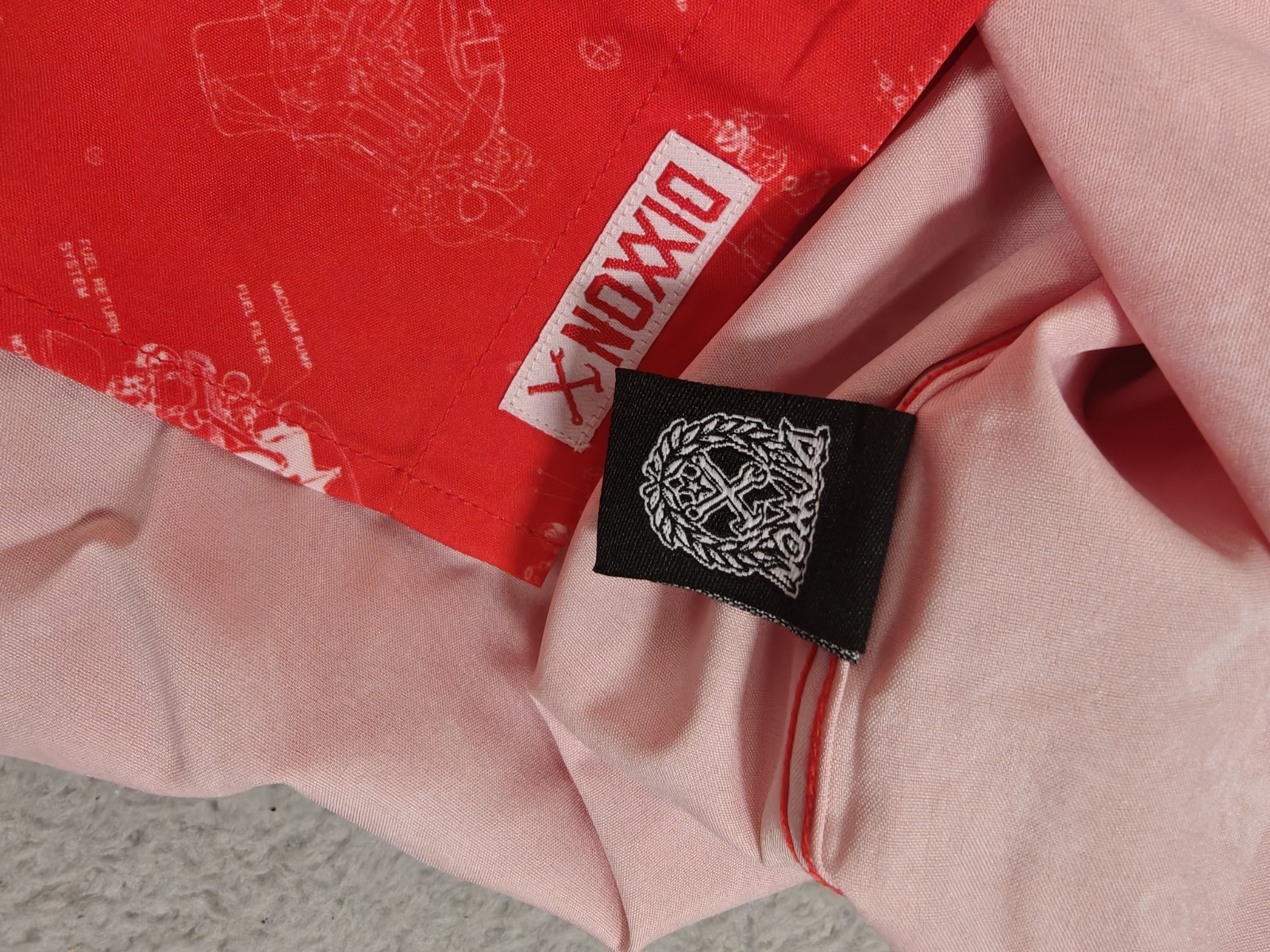 Dixxon Flannel Co The 350 Engine Party Shirt Men's Medium Red