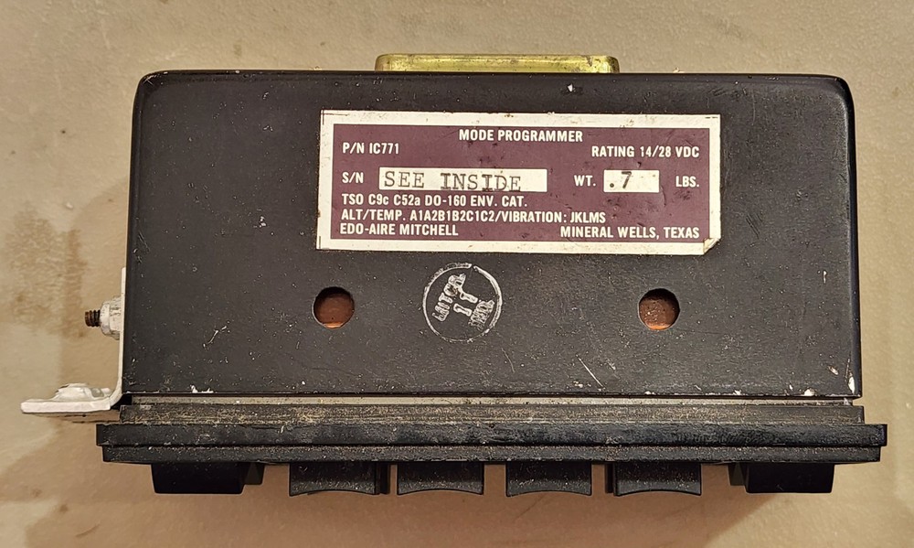 Edo-Aire Century 41 Mode Programmer p/n: IC771