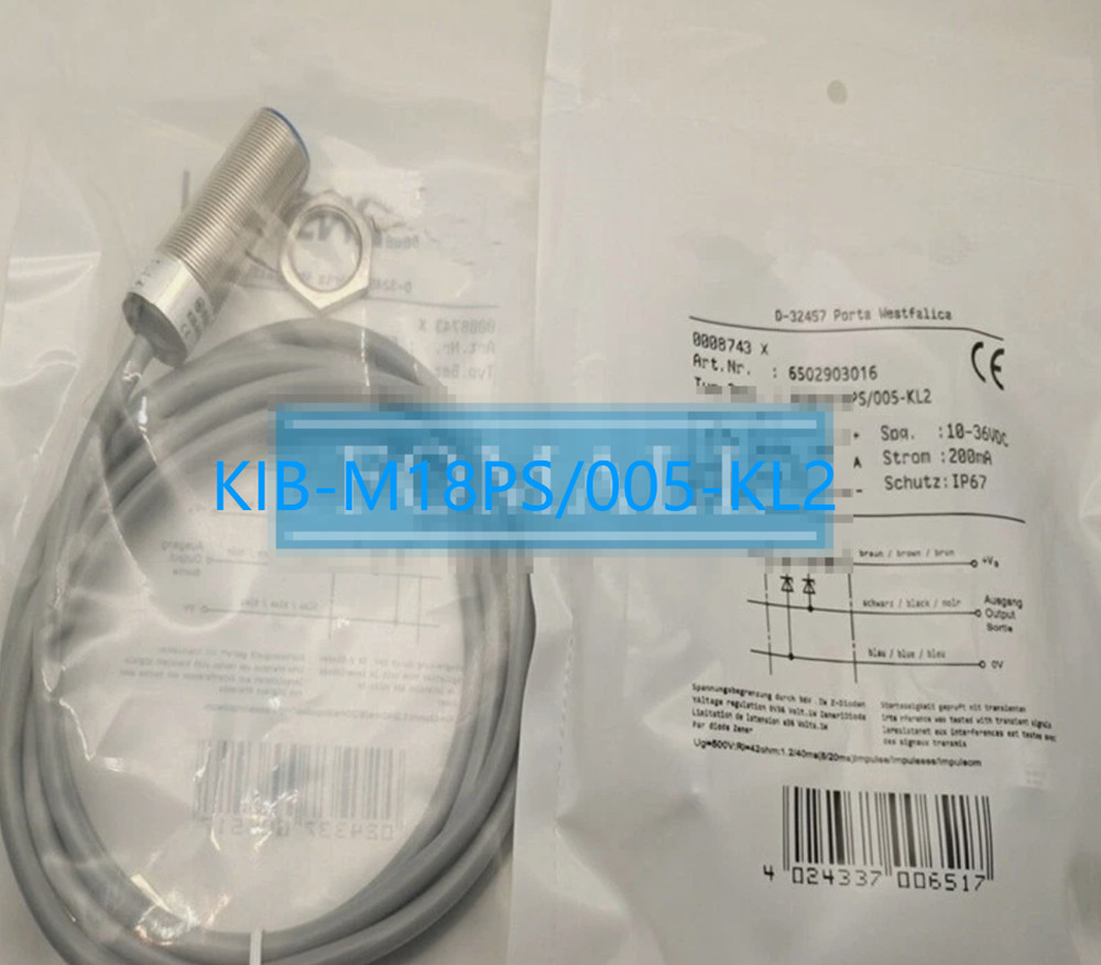 1pc New Proximity Switch Sensor KIB-M18PS/005-KL2 amk