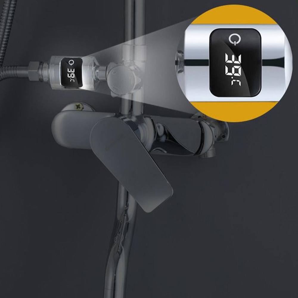 Shower Water Temperature Sensor Instant-Read Bath Gauge Sensor Shower