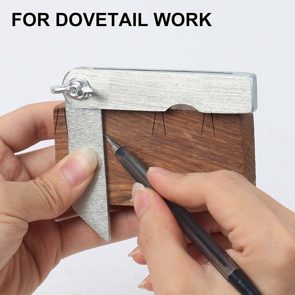 Sliding T-Bevel Protractor 4 Inch Bevels Angle Adjustable Carpenter5972