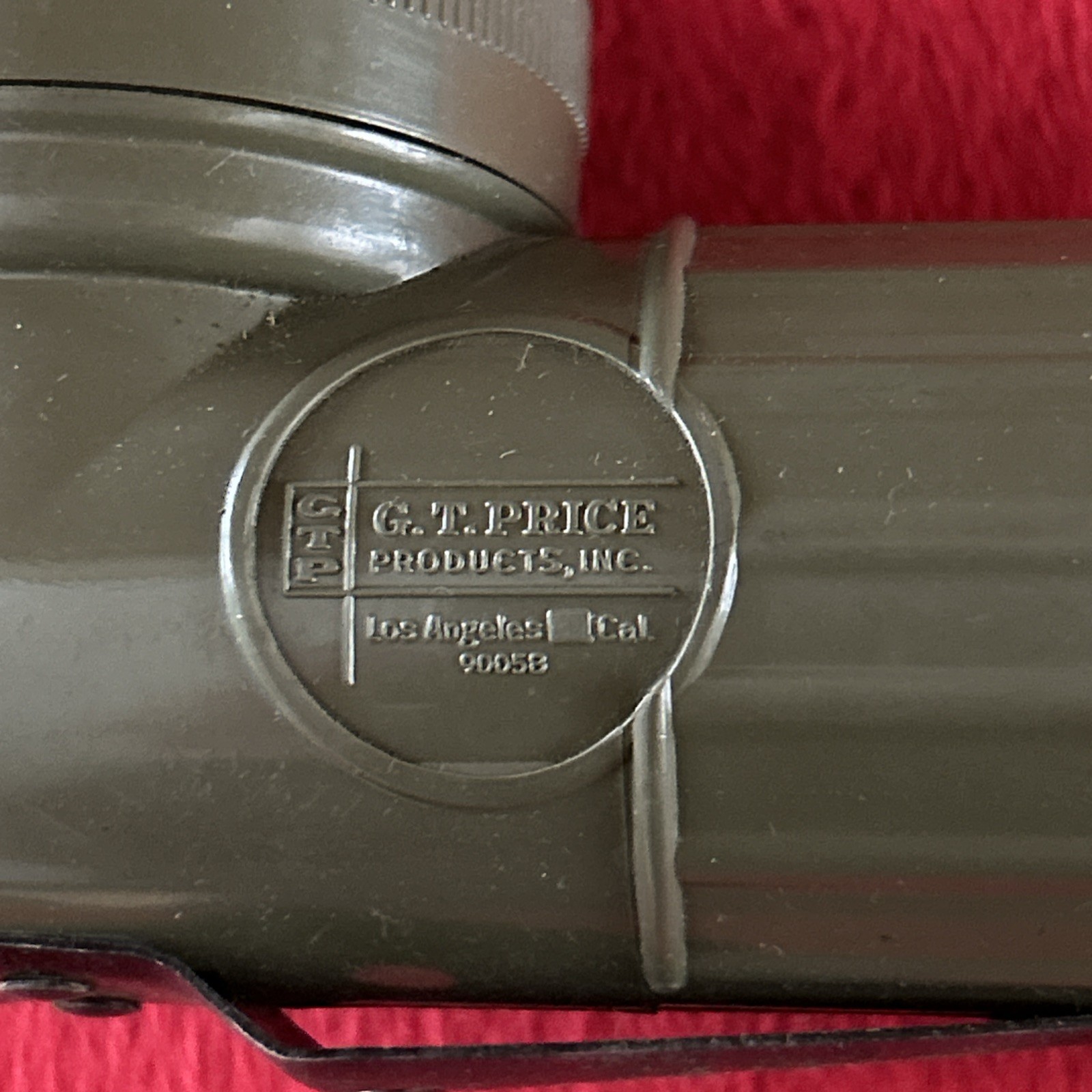 Vietnam 60s US Army USGI GT MX-991/U OD Green Flashlight Right Angle