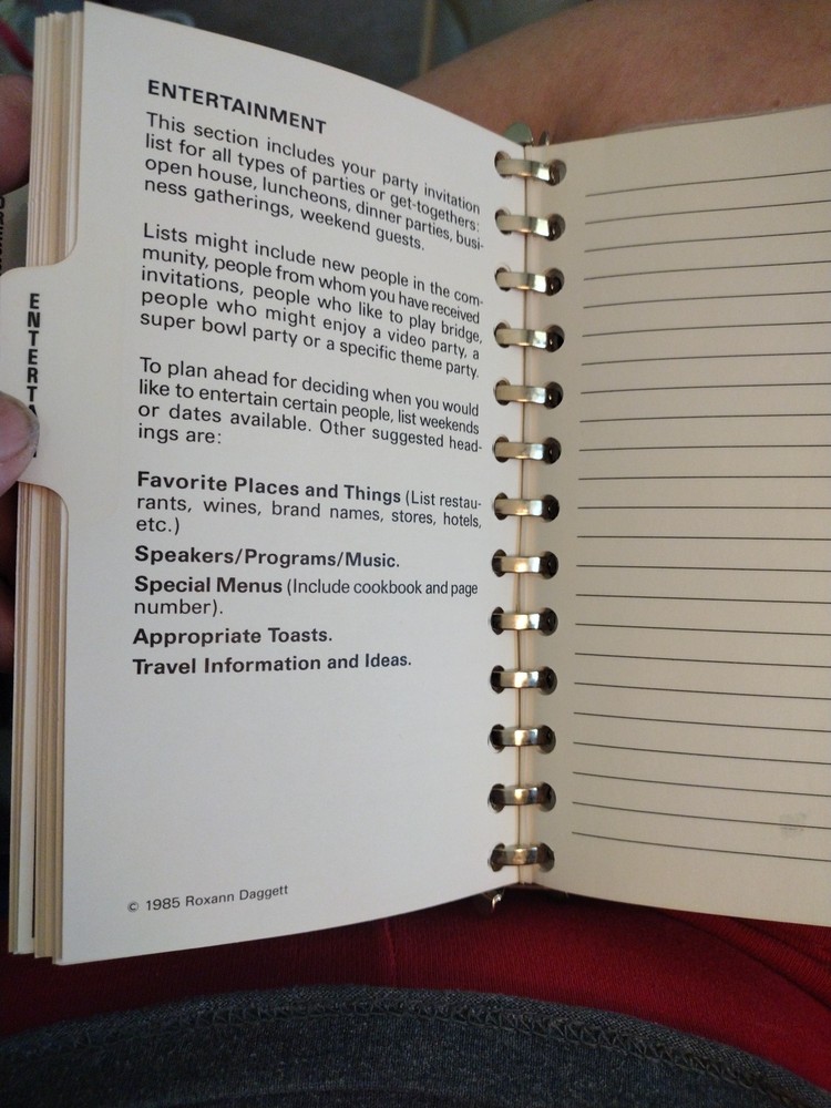 Vintage Goal Planner